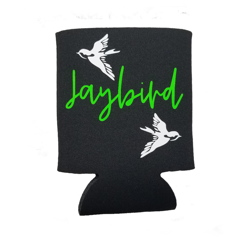 JAYBIRD green koozie